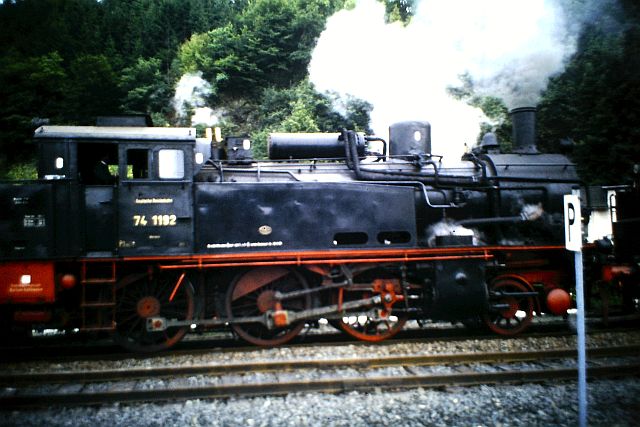 41 360 und 74 1192 auf der Westerwaldbahn 1986 622