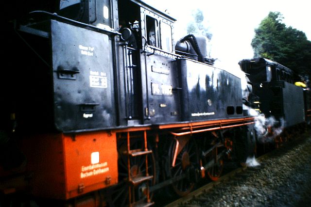 41 360 und 74 1192 auf der Westerwaldbahn 1986 717