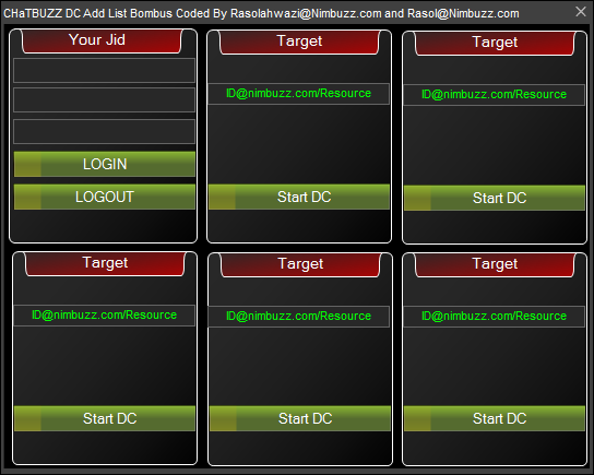 Chatbuzz DC AddList Bombus Coded By Rasilahwaz@n.c [NEW] 54545410