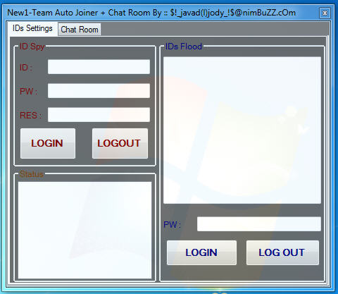 New1-Team Auto Joiner ( Add Flood All user Room) + Chat Room + Source C# Auto110