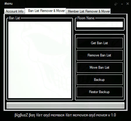 BigBuzZ Ban List And Member List Remover And Mover Coded By xcal!b@nimbuzz.com Bn210
