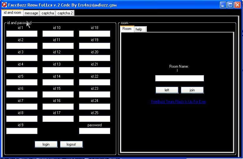 FreeBuzz Hidden Room Fuller message Bot V.1.2 Full Options Code By ers4n@nimbuzz.com Page_110