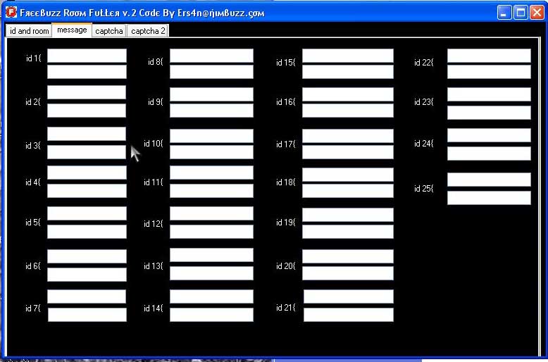 FreeBuzz Hidden Room Fuller message Bot V.1.2 Full Options Code By ers4n@nimbuzz.com Page_211