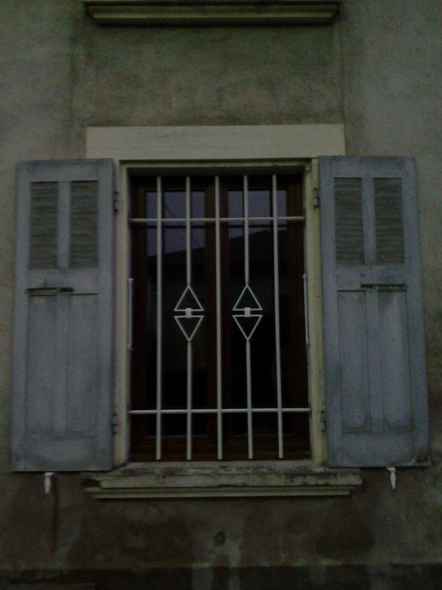 Grille de fenêtre  " La Symétrie " 20131014