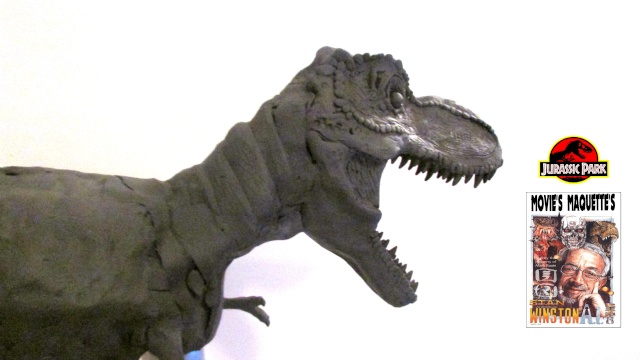 Tyrannosaurus rex 1/10 scale maquette Jurassic Park / Movie's Maquette's  1010
