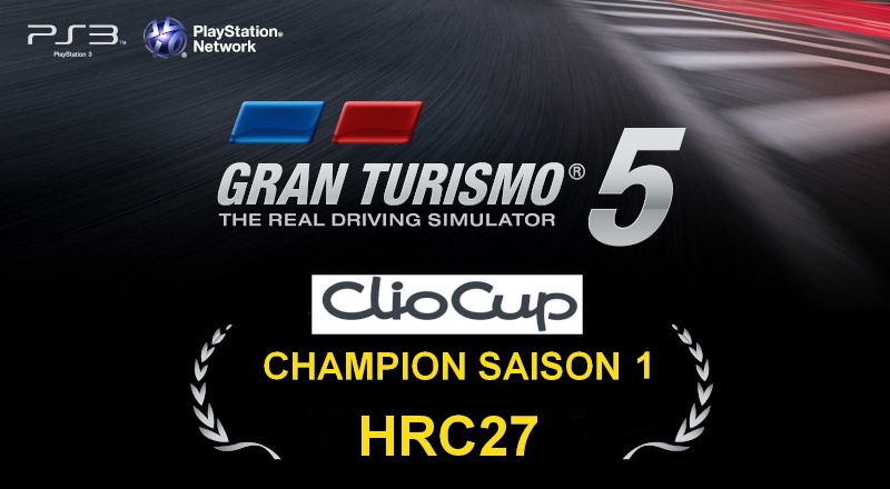 Résultat du championnat trophy Gt5sup11