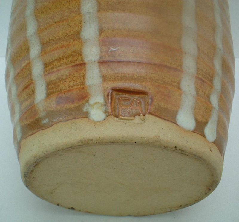 Bell shaped Studio Vase - EA mark  Marks149