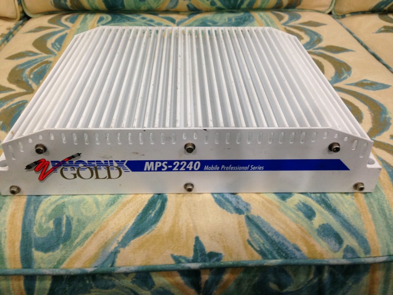 Phoenix Gold MPS- 2240 power amplifier - Old School