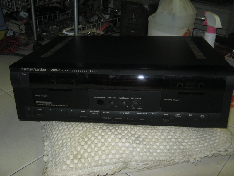 Harman Kardon Dual Cassette Deck - DC 5500 Img_0310
