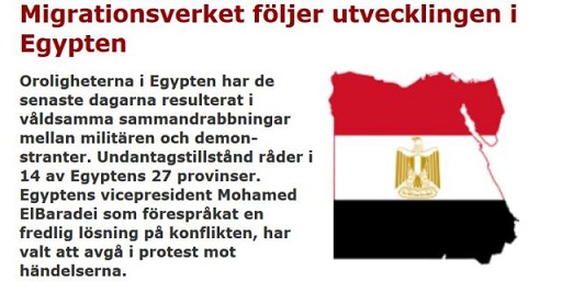 السويد تقول إن الأوضاع في مصر غير كافية لمنح اللجوء لكنها تستثني الأقباط 1fcca610