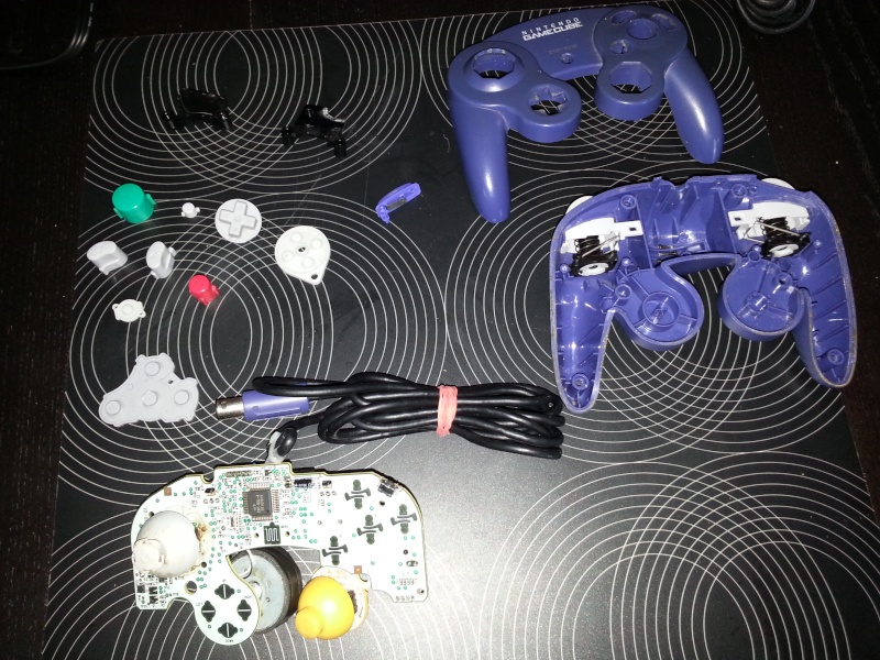 Refurbishing de pads Gamecube 20140218