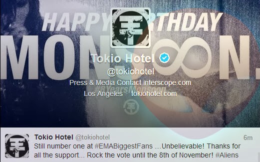 28.10.2013 \\ facebook | twitter Tokio Hotel  Fds10