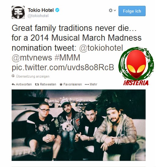  Facebook / Twitter | @ Tokio Hotel 10.03.2014 Post_110