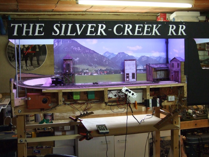 Bâtiments du "Silver-Creek RR" 1ère partie. Travau19