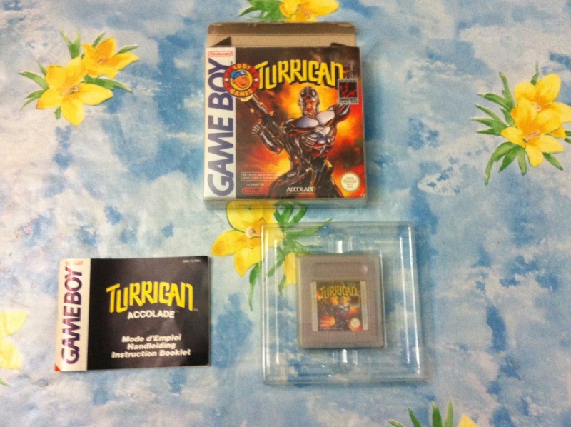 [ECH] Turrican sur Game Boy complet FAH TBE quasi MINT Photo_21