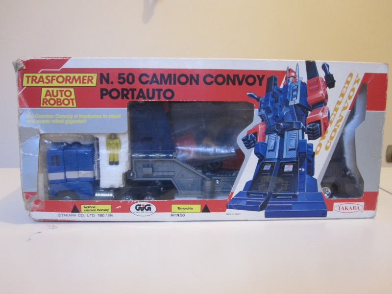 Diaclone CONVOY Transformers GIG CONVOY BLU CAB COMPLETO DI SCATOLA! Img_1211