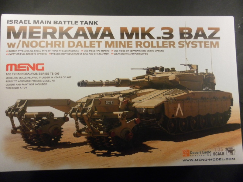 MERKAVA  MK3  BAZ   meng 1/35 Box11