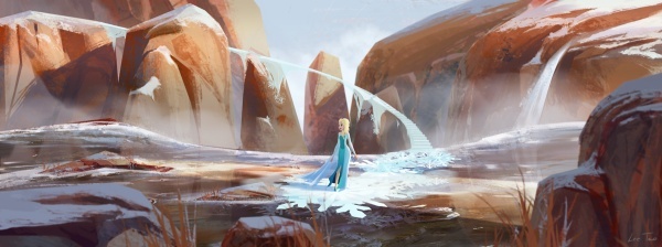 Fan-arts de La Reine des Neiges (trouvés sur internet) - Page 12 Frozen17