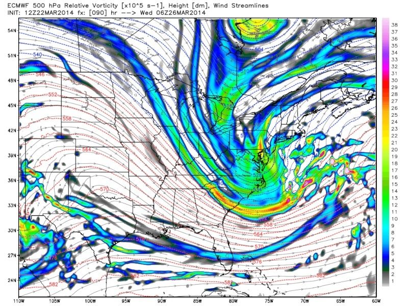 March 25th-26th Possible Coastal Storm Potential 2.0 - Page 5 Ecmwf_16