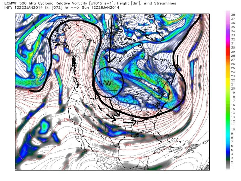 January 26-27 Possible System Euro1212