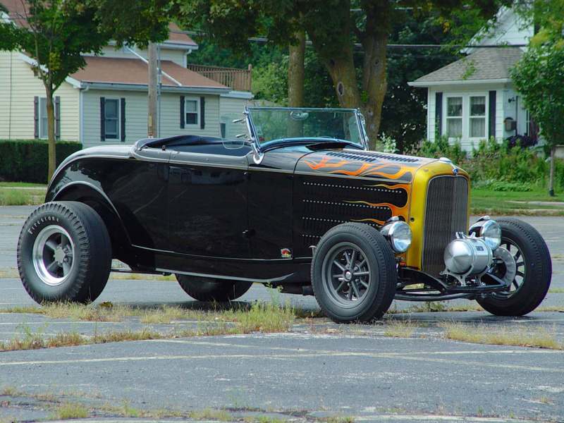 '32 Ford Roadster ''Hi-Boy'' Louver11