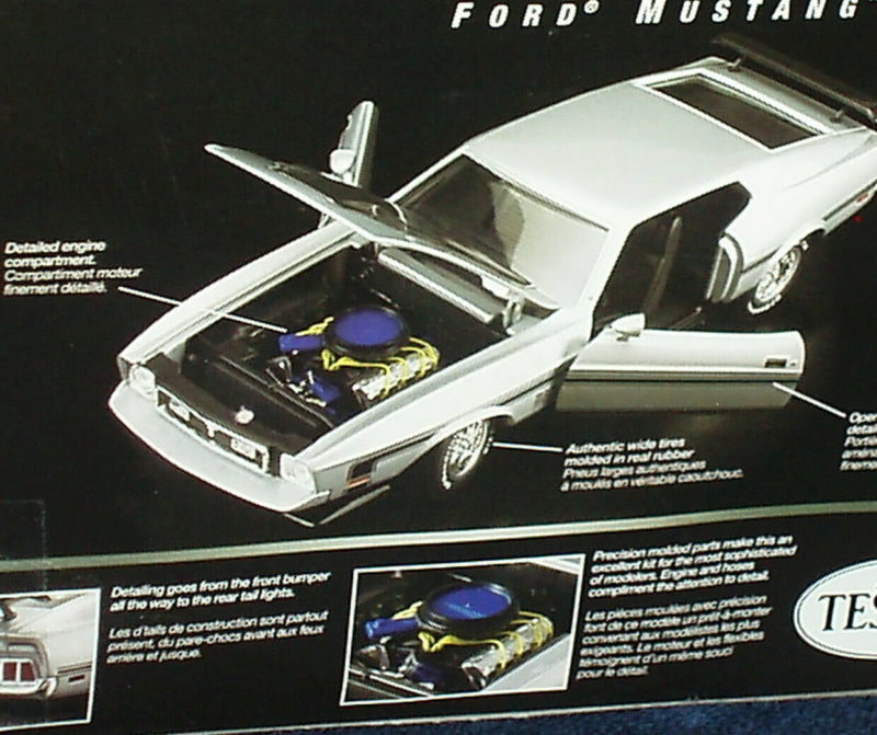 1969 Ford Mustang GT, Revell 1/25 S-l16016