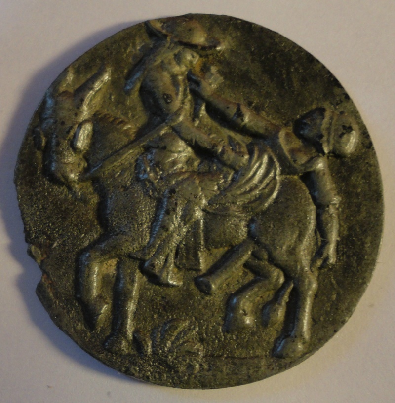 Médaille érotique de l'âne en rut Ane10