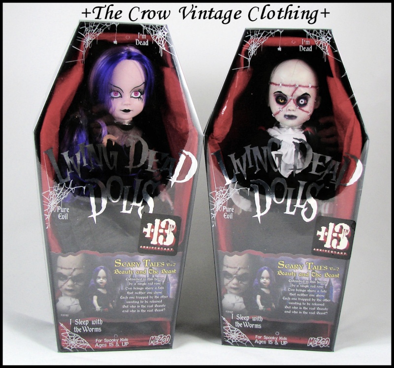 Living Dead Dolls Beauty and the Beast Scary Tales bambole Nuove gothic horror Beauty10