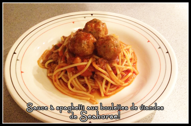 Sauce à Spaghetti aux Boulettes de viandes de Seahorse! :) Sauceb10