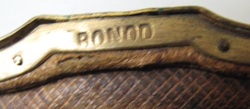 Porte-monnaie Napoléon 3 écaille de tortue à incrustations, breveté BONOD Porte510