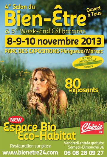 Salon du Bien-Être  (Périgueux, Novembre 2013) Affich13