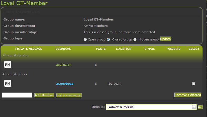group moderator have no color