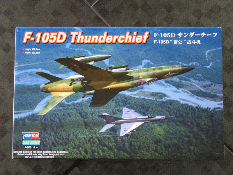 Hobby Boss F-105D thunderchief ref 80332 Img_0110