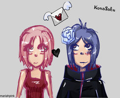 Konan x Sakura Konasa10