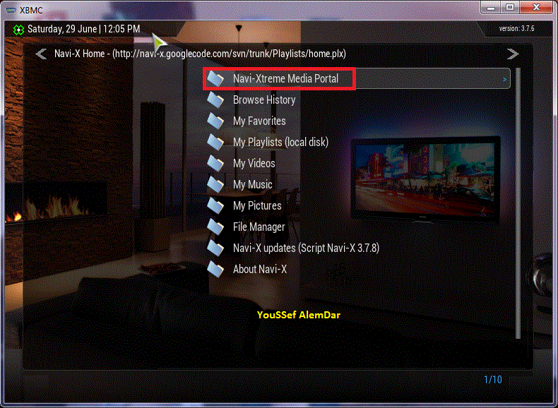 شرح بالصور لبرنامج XBMC لمشاهدة القنوات العربية والعالمية بجودة عالية 1110