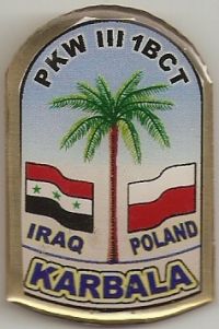 2004, Polish Military Forces in Karbala Badge 2004_p16