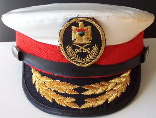 Post 2003, Iraqi Navy Officers Visor hat Navy_o10