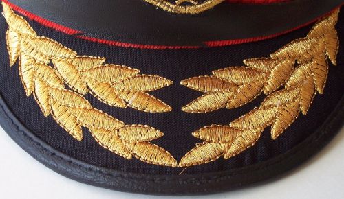 Post 2003, Iraqi Navy Officers Visor hat Navy_o11