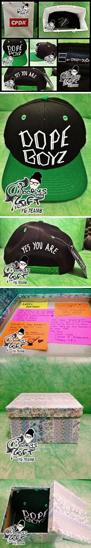 PROJECT ::: 131120 Bobby's Birthday and Christmas Gift From YG_TeamB Bobbys10