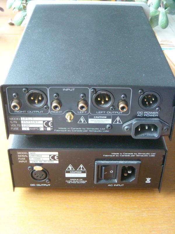 Simaudio Moon LP5.3 (310LP) MM/MC Phono Preamp with 320S Power Supply K800_d14