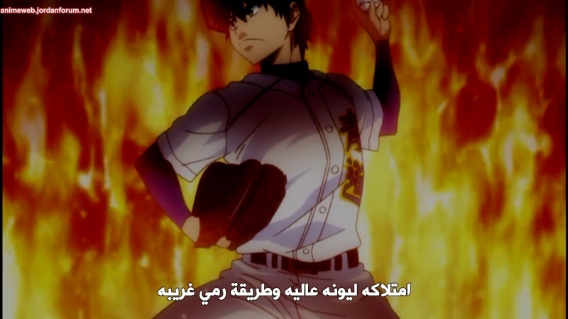 الحلقة 13 من الأنمي Ace of Diamond بعنوان " أنت في الفريق الأول" 137