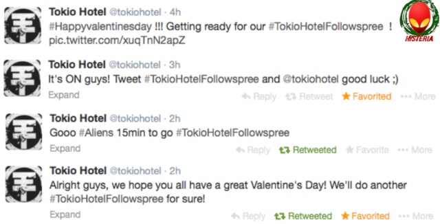 [14.02.2014] Valentine's Day #TokioHotelFollowSpree - Twitter Tumblr15