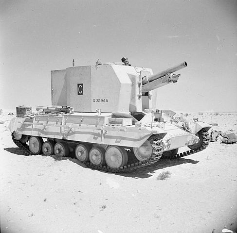 BISHOP 25 pdr - RUWEISAT - EGYPTE - Sept. 1942 - TERMINE 487px-10