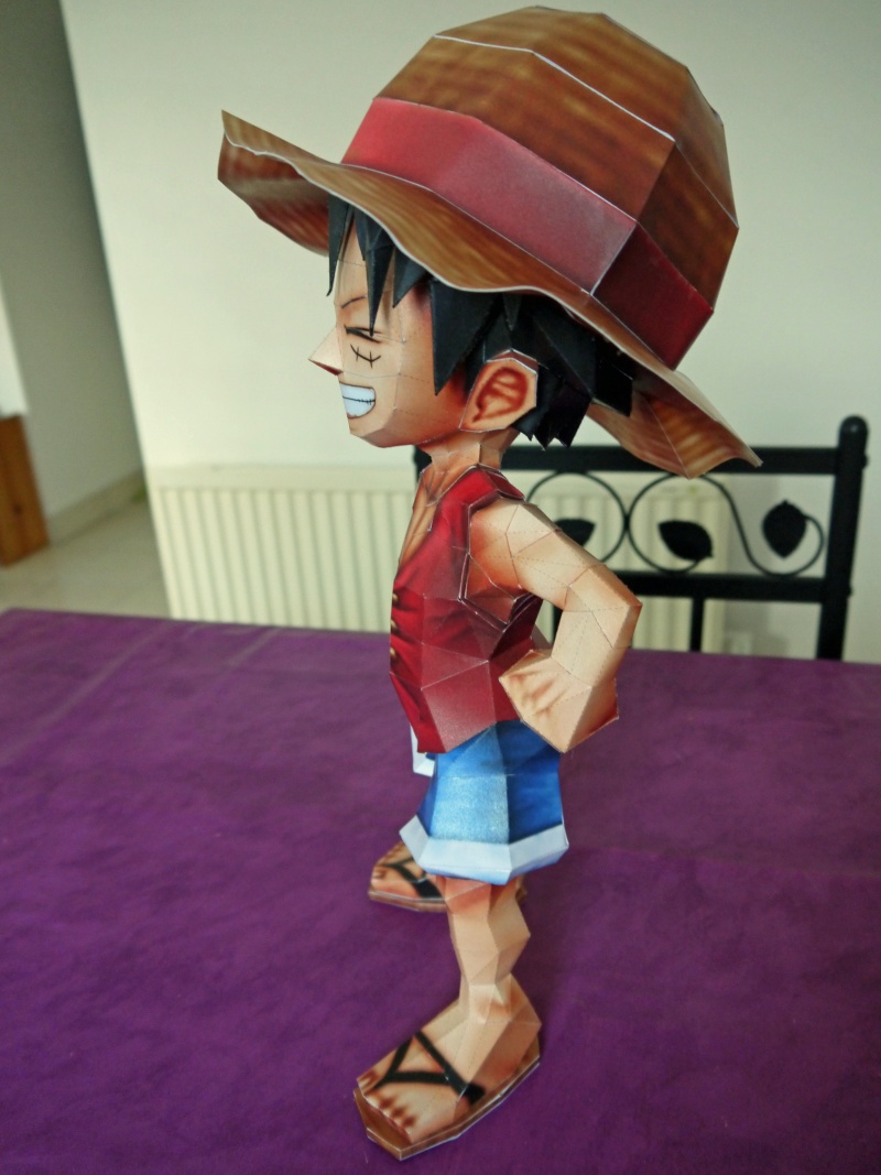Luffy chibi 1ere maquette P1030233