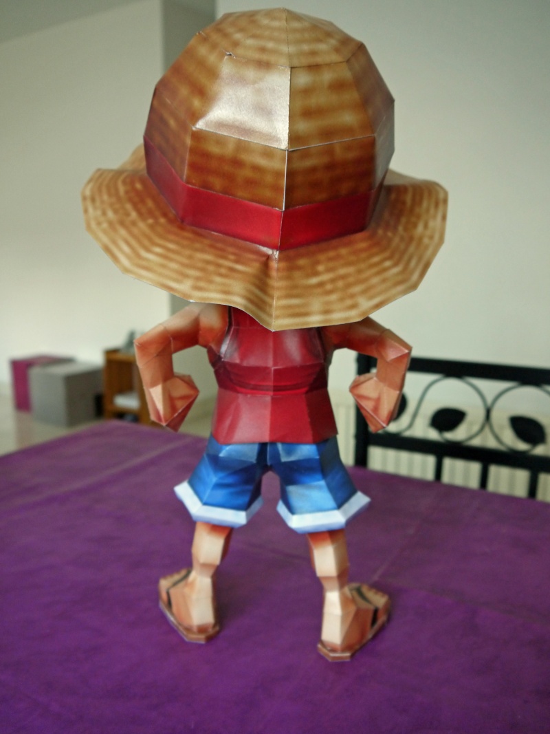 Luffy chibi 1ere maquette P1030234