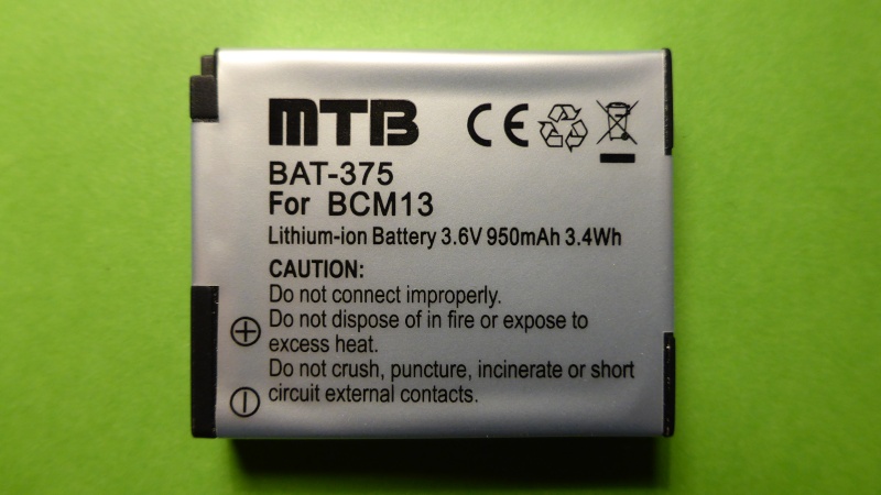 Chargeur et batterie pour TZ40 P1000710