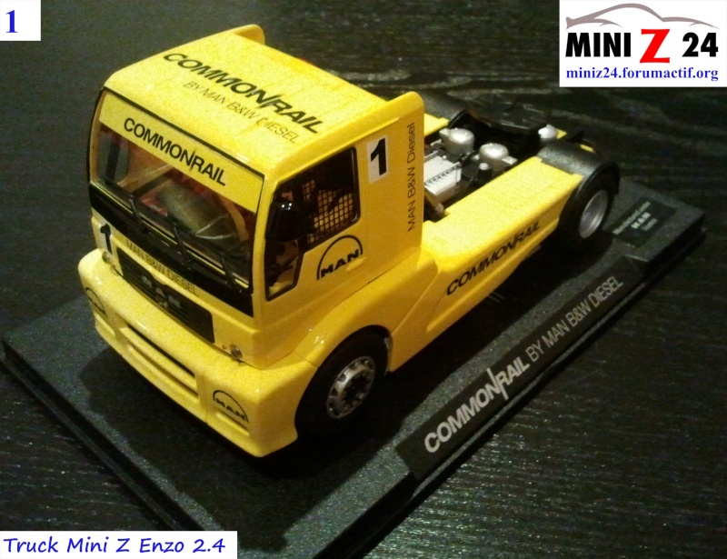 TUTO Truck Mini Z MAN TR 1400 Commonrail 1lntru13