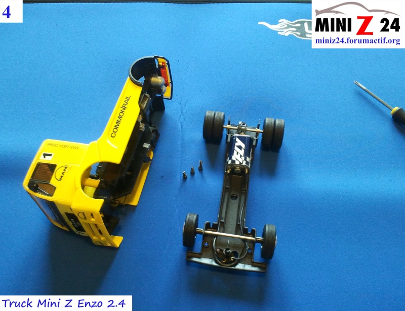 TUTO Truck Mini Z MAN TR 1400 Commonrail 4lntru12