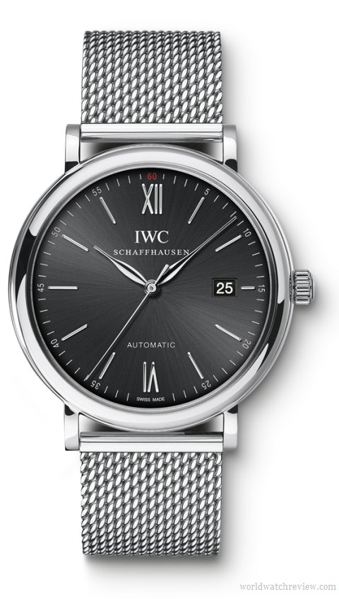 breitling superocean - IWC Portofino bracelet milanaise ou Breitling superocean heritage bracelet milan Iwc-po11