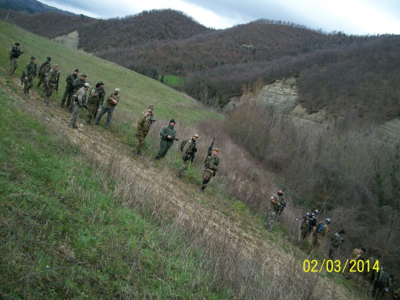 Softair Brisighella ospiti dal Battaglione Fulmini: Gor, Dragoni Verdi, Grognards ... 2-3-2014 100_9517
